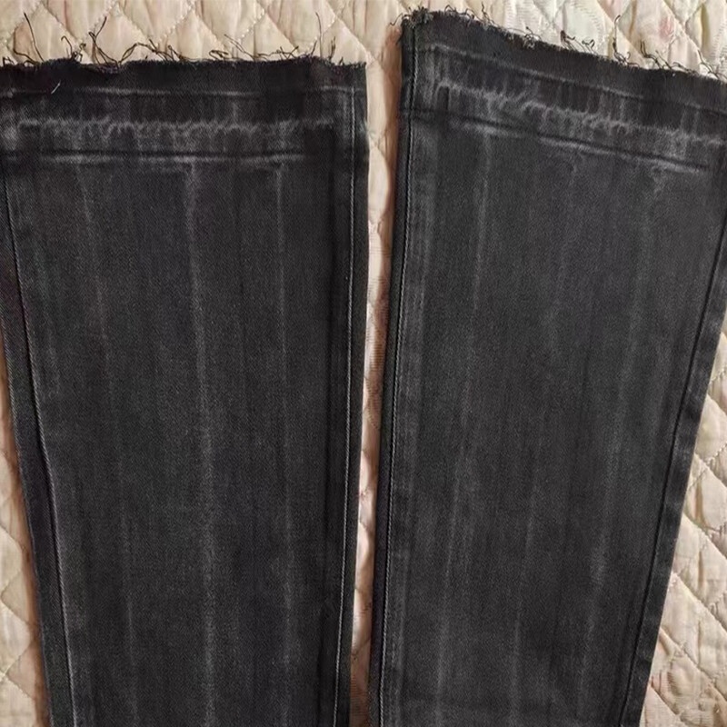 Burr Edge Design Vintage Flare Jeans visokog struka Korejske ležerne uske traper hlače Nova ženska ulična odjeća Strect Boot Cut vaqueros
