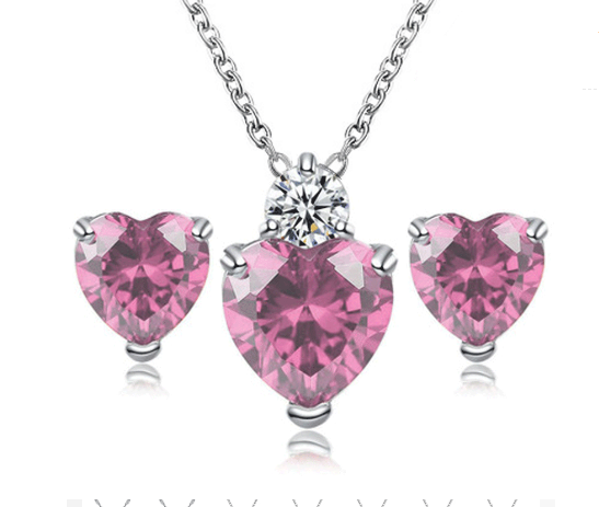  Modne ogrlice Naušnice Komplet nakita Vjenčani nakit Komplet ogrlica od cirkona za mladence