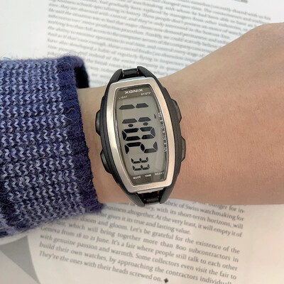 XONIX Ženski višenamjenski personalizirani studentski noćni sjaj Vodootporni studentski plivački budilica Elektronički sat LE