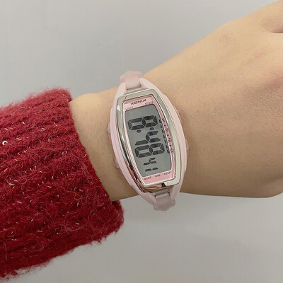 XONIX Ženski višenamjenski personalizirani studentski noćni sjaj Vodootporni studentski plivački budilica Elektronički sat LE