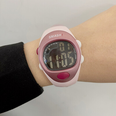 GOLDEN Woman Student Multifunktsionaalne veekindel 100 m sportlik ujumine sukeldumisalarm stopper helendav elektriline käekell LJ