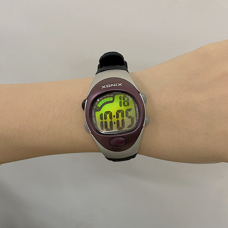 GOLDEN Woman Student Multifunktsionaalne veekindel 100 m sportlik ujumine sukeldumisalarm stopper helendav elektriline käekell LJ