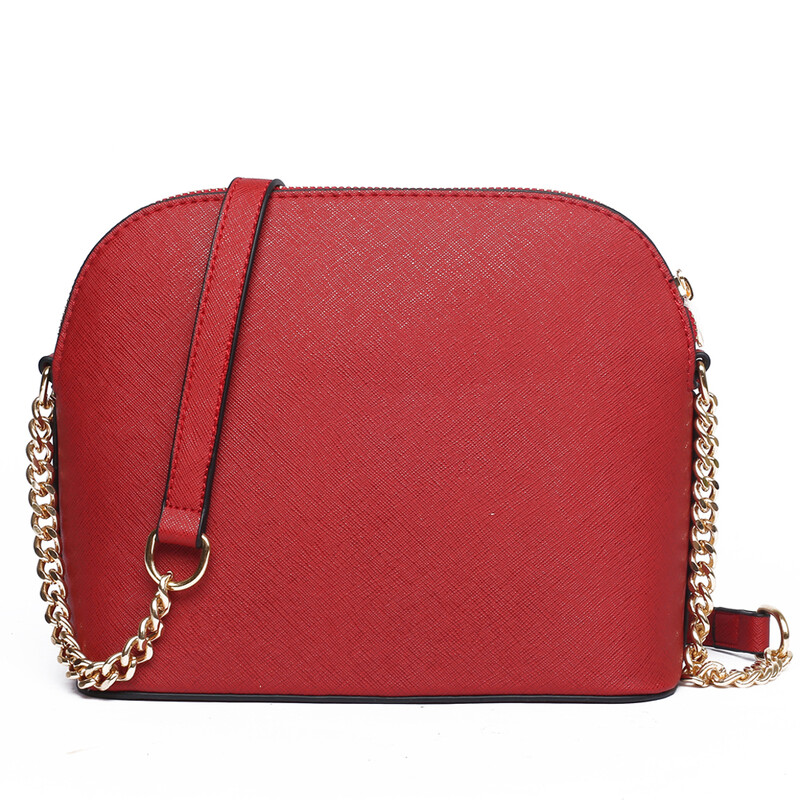 Europska i američka modna nova ženska torba s križnim uzorkom od PU kože Ženska torba na jedno rame preko ramena Torba u obliku lanca