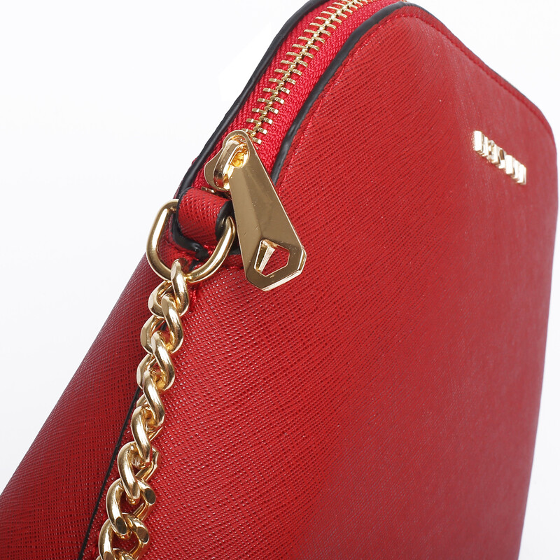 Europska i američka modna nova ženska torba s križnim uzorkom od PU kože Ženska torba na jedno rame preko ramena Torba u obliku lanca