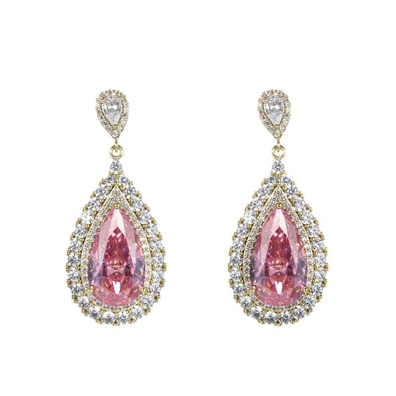 spuštene naušnice od legure bakra ljetne naušnice vrhunske niše naušnice Europske i američke elegantne retro naušnice za žene