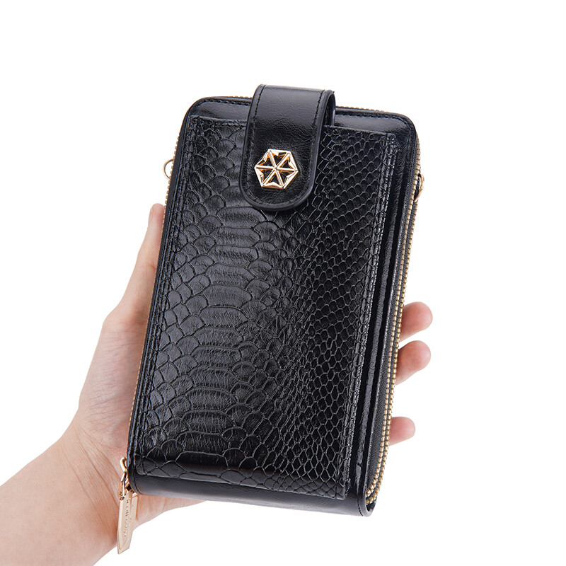 Baellerry Nova telefonska torba Ženski novčanici Torbice preko ramena s patentnim zatvaračem Brand Ženske torbice Clutch torbice s džepovima za novčiće Novčanik za djevojčice