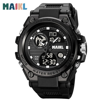 MAIKL Brand G Style LED Digitalni satovi 739 Muški sportski satovi Vojni kvarcni sat Muški vodootporni elektronski sat Muški sat