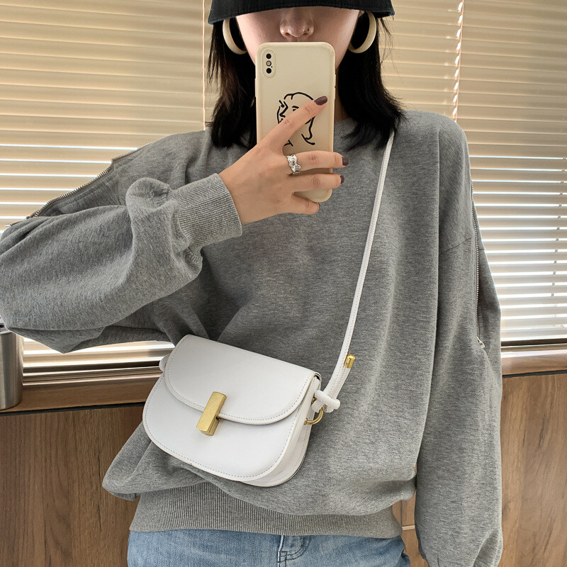 Retro torbe preko ramena Ženske torbe Moda 2022 New Trendy Tide Net Red Trend ins Sedle Bag Torba na rame