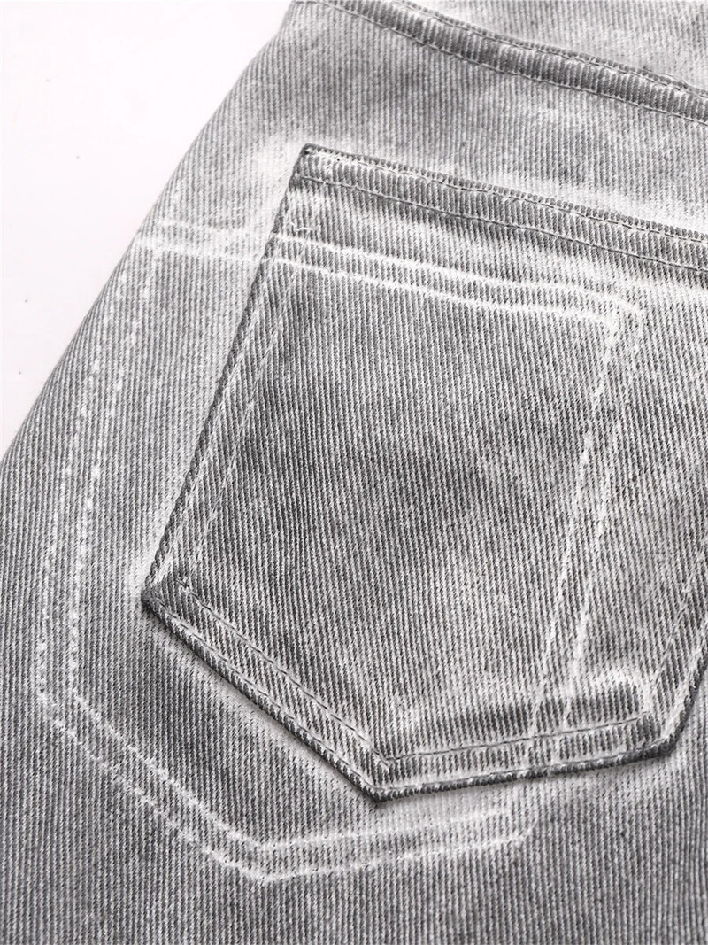 Dizajnerske traperice za žene Dirty Fit Y2k modne vrećaste američke vintage traperice širokih nogavica Grunge stil Destroy Wash bijele traper hlače