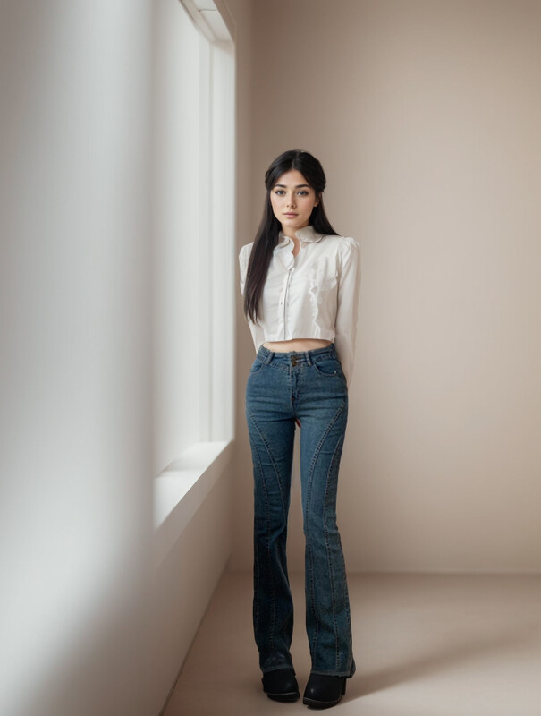 Väikesed lühikesed tüdrukud, vintage, kuumad teksad, väikesed naised, kõrge vöökohaga teksapüksid XS disainiga pahkluu pikkus 92 cm püksidAyt