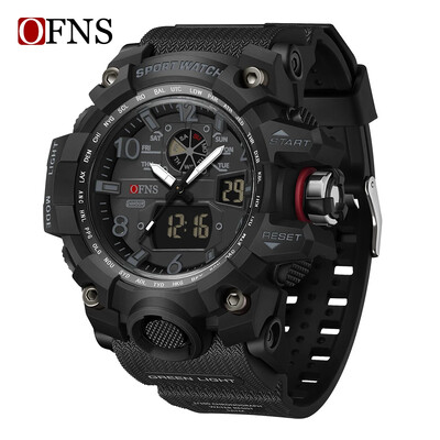 OFNS 3169 Ceas electronic nou Noua tendință sportivă pentru tineri ediție coreeană Ceas electronic personalizat creativ pentru bărbați 2024