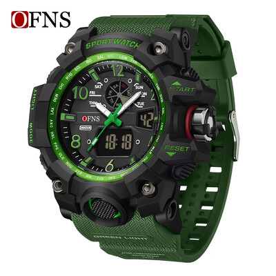 OFNS 3169 Ceas electronic nou Noua tendință sportivă pentru tineri ediție coreeană Ceas electronic personalizat creativ pentru bărbați 2024