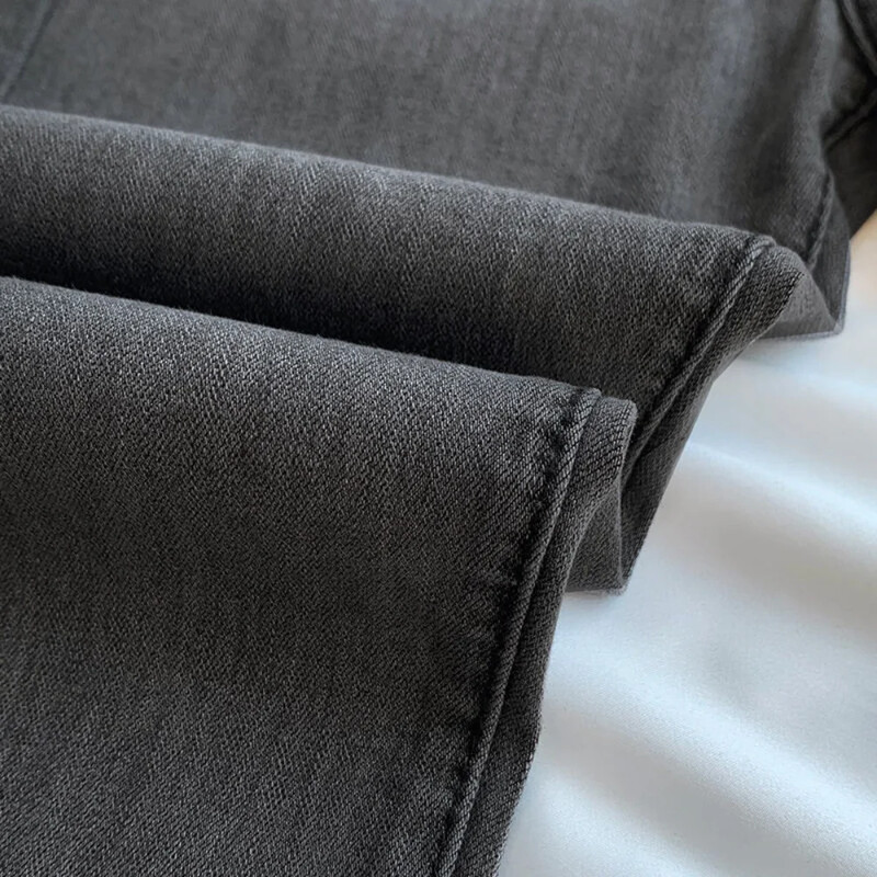 Pantaloni denim 2024, de primăvară, toamnă, blugi pentru femei, cu talie înaltă, skinny, caldi, groși, blugi elastici, elastici, catifea