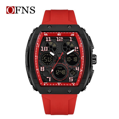OFNS 6157 Ceas digital de top brand Ceasuri sport pentru bărbați Ceas electronic cu LED pentru bărbați Ceas de mână pentru bărbați Ceas de mână rezistent la apă în aer liber