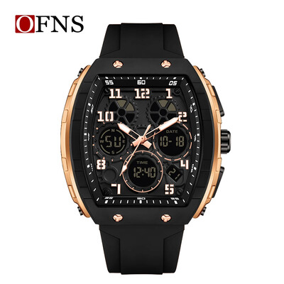 OFNS 6157 Ceas digital de top brand Ceasuri sport pentru bărbați Ceas electronic cu LED pentru bărbați Ceas de mână pentru bărbați Ceas de mână rezistent la apă în aer liber