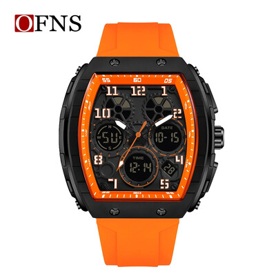OFNS 6157 Ceas digital de top brand Ceasuri sport pentru bărbați Ceas electronic cu LED pentru bărbați Ceas de mână pentru bărbați Ceas de mână rezistent la apă în aer liber