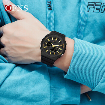 OFNS Fashion Outdoor Sport Watch Men Ms LED Digital Watches Military Waterproof Date Electronic Watch Boy Girl Relogio Masculino