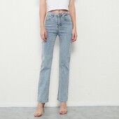 ZHISILAO Fashion New, elastici, drepte, blugi creion femei, vintage, pantaloni din denim cu talie mijlocie, pentru femei, 2021, blugi, pantaloni