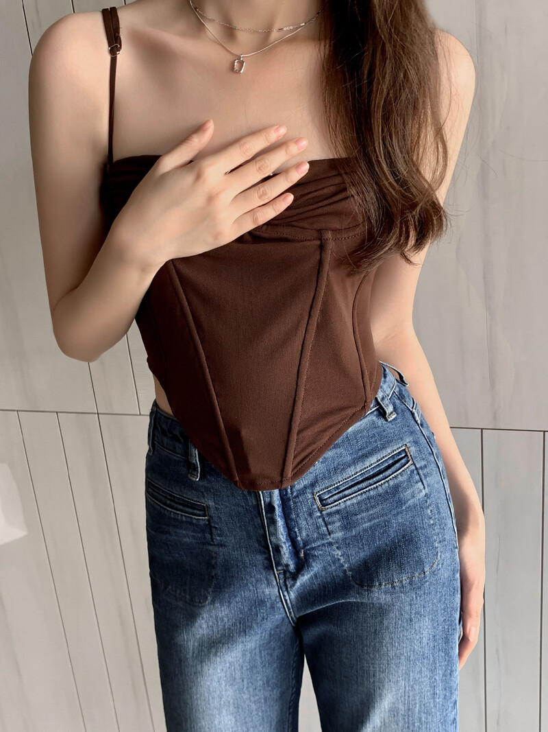 "MODREN & RETRO" CASUAL BAGGY Y2K TOPS PANTALONI DENIM BLANCI MICRO EVAZATI CU TALIE ÎNALTĂ - FORGUNROSES