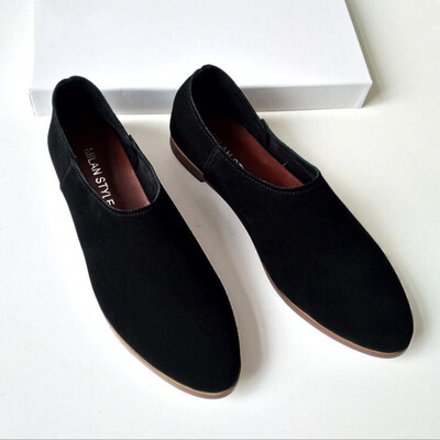 AIYUQI Ballet Flats naiste kingad ehtsast nahast suur suurus 41 42 43 terava varbaga naiste jalapüksid
