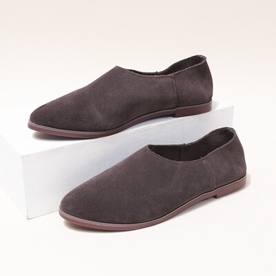 AIYUQI Ballet Flats naiste kingad ehtsast nahast suur suurus 41 42 43 terava varbaga naiste jalapüksid