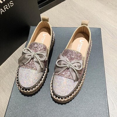 Летни обувки Дамски дамски мокасини Дамски обувки Modis Ежедневни маратонки Сабо Мокасини на платформа с косъм Обли пръсти Универсални 2