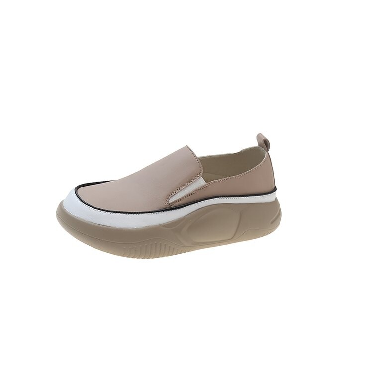 Летни обувки Дамски дамски мокасини Дамски обувки Modis Ежедневни маратонки Сабо Мокасини на платформа с косъм Обли пръсти Универсални 2