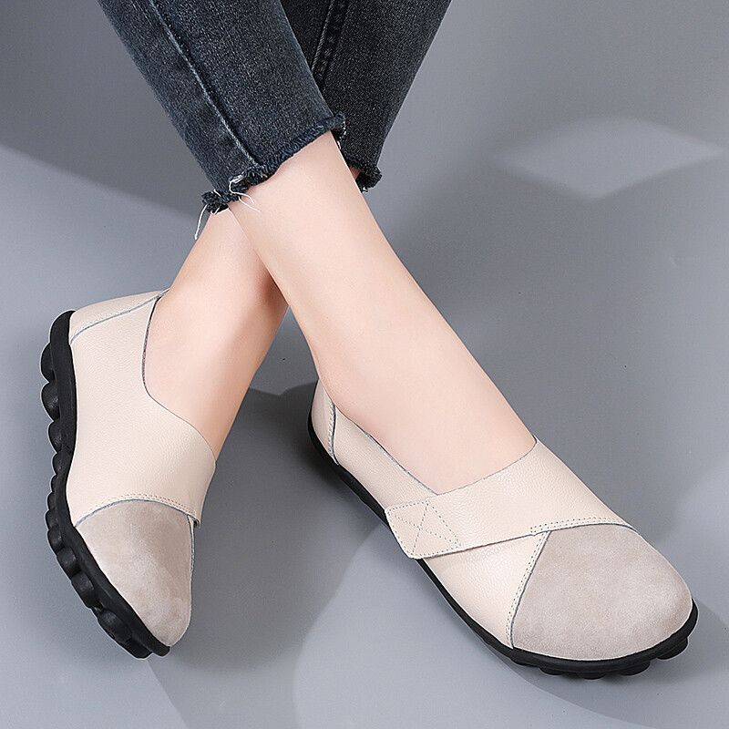 2024, pantofi de balet pentru femei, pantofi de balet pentru femei, mocasini respirabili din piele, pantofi de bărci pentru femei, pantofi casual pentru femei, plus