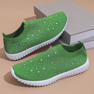 Ženske ravne tenisice Proljeće i jesen Udobne mokasine Ležerne okrugle vrhove Plitke tenisice Modna ženska obuća za van