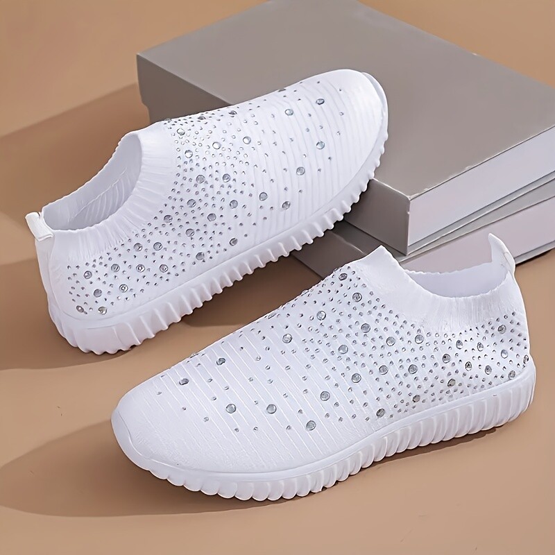 Ženske ravne tenisice Proljeće i jesen Udobne mokasine Ležerne okrugle vrhove Plitke tenisice Modna ženska obuća za van