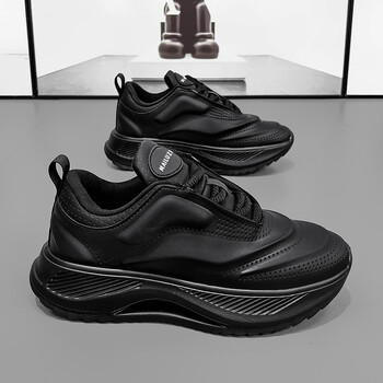 2024 Summer Large 45 Мъжки обувки с дебело дъно Dad Shoes Дизайнерски спортни обувки за бягане Мъжки улични скейт обувки с връзки Zapatillas Hombre