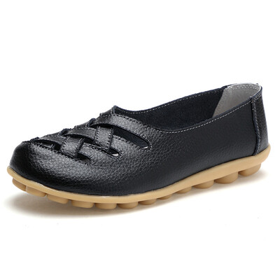 Γυναικεία παπούτσια Summer Slip On Δερμάτινα Casual Παπούτσια Woman 2024 Loafers Γυναικεία μπαλέτα Γυναικεία Μοκασίνια Flat παπούτσια Γυναικεία