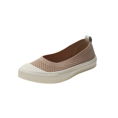 Shallow Mouth Casual Femeie Pantof Slip-On vârf rotund Încălțăminte pentru femei Mocasini cu blană Moale Nou Slip On Mocasin Rochie de vară Leisur