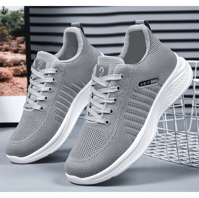 Pantofi sport noi pentru bărbați, talpă groasă, anti-alunecare, versatili, pantofi de alergare, pantofi pentru bărbați, coreeani, versatili, la modă, confortabili