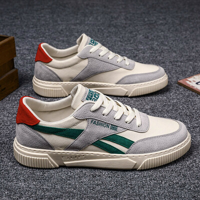 Ανοιξιάτικα νέα ανδρικά casual παπούτσια Outdoor walking ανδρικά παπούτσια καμβά Σχεδιαστής μόδας Επίπεδα πάνινα παπούτσια Ανδρικά παπούτσια τένις με κορδόνια