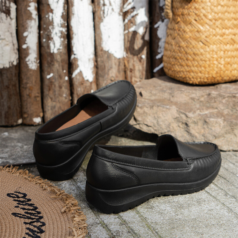 2024 Νέο Καλοκαιρινό Στιλ Μοντέρνο, Άνετο, Χοντρό, Ανθεκτικό στη Φθορά και Κομψό κάτω Γυναικεία Παπούτσια Ανύψωσης με ένα βήμα