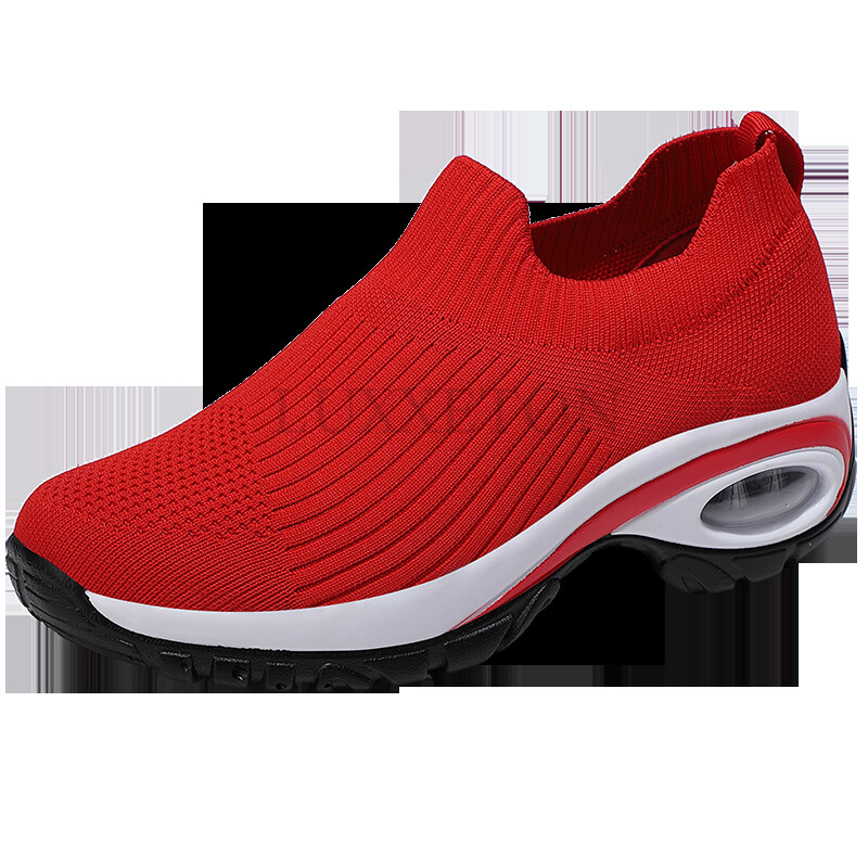 Naiste kiiluplatvormiga tossud, uus mood, vabaaja spordijalatsid Naiste õhkpadjaga jooksujalatsid, võrkkangast hingavad naiste vulkaniseeritud jalanõud