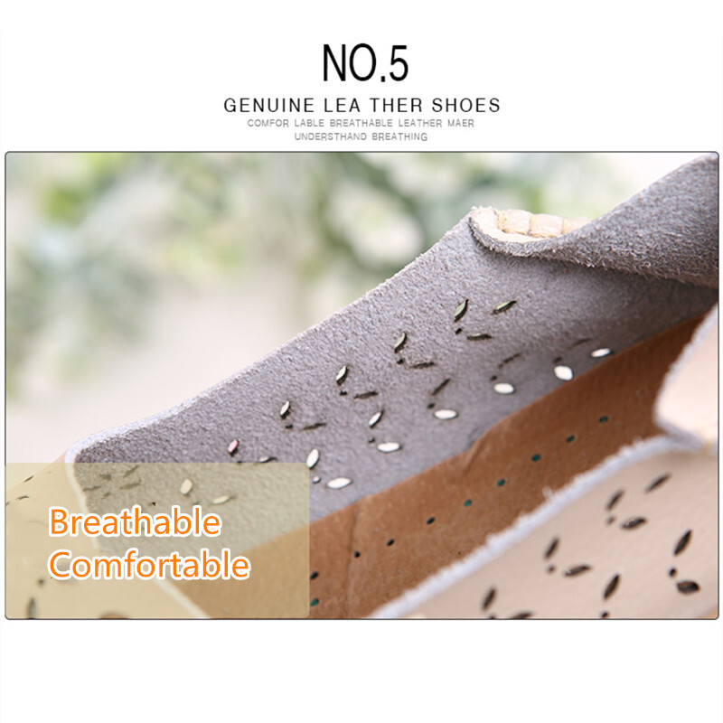 Încălțăminte de vară de modă pentru femei din piele naturală Mocasini dulci Pantofi plati cu vârf rotund pentru asistență medicală moale, ocazional de lucru