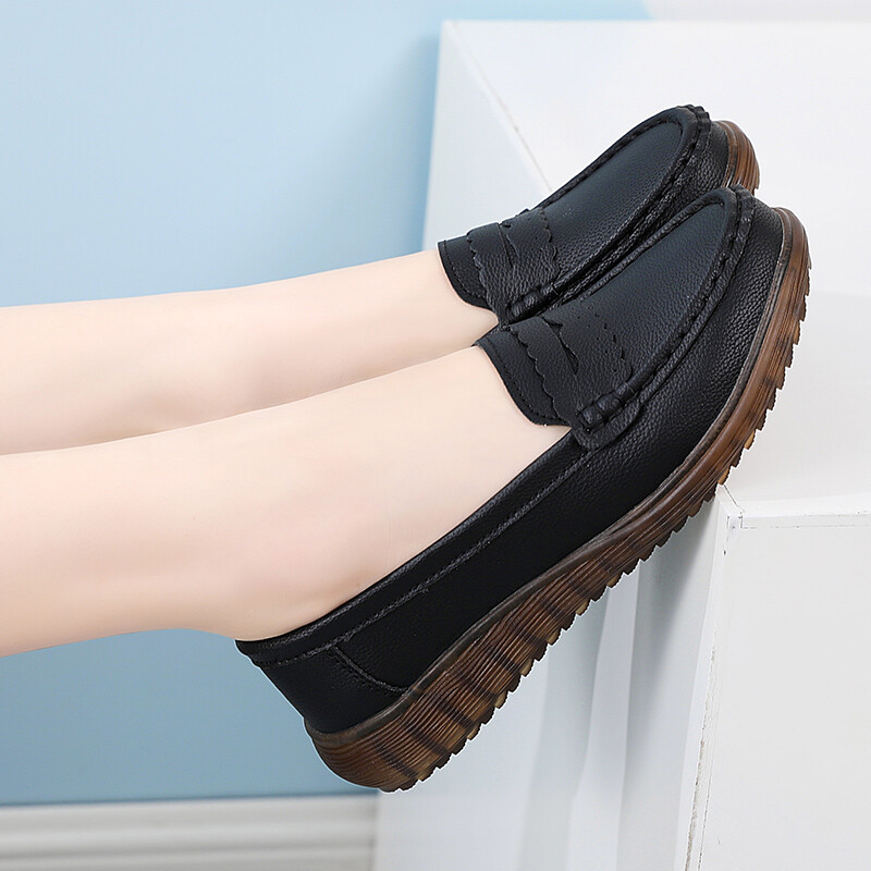 Õõnes naiste korterid ehtsast nahast pässid Mokassiinid emakingad vabaaja naiste luksusbrändi balletijalatsid Zapatos De Mujer