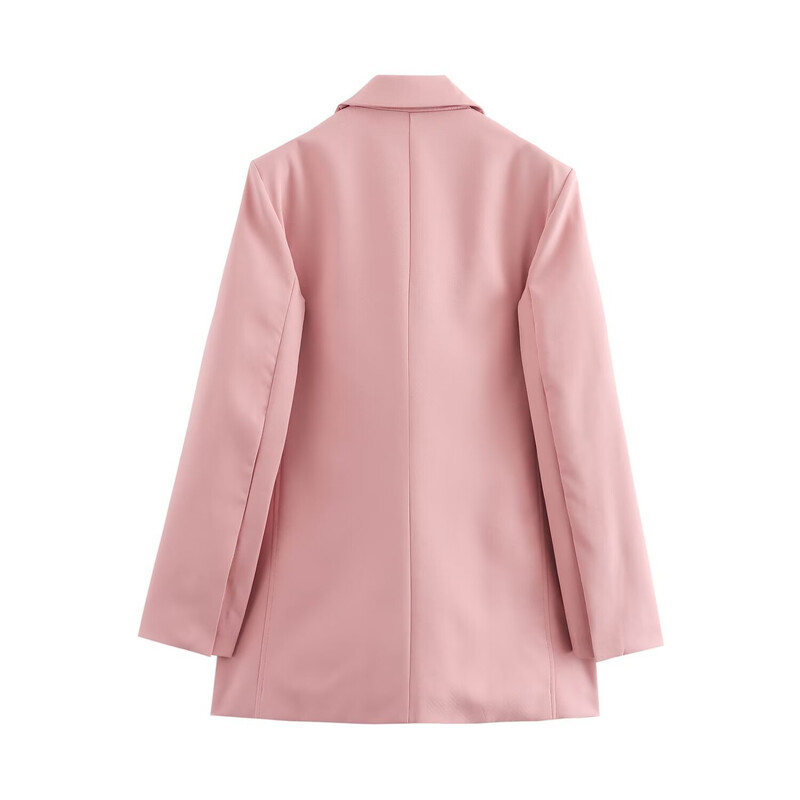 Vara 2024, nou temperament pentru femei, culoare solidă, costum slim fit, cu un singur piept, temperament cu talie înaltă, pentru muncă și navetă