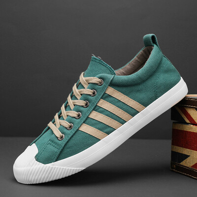 Meeste vabaajajalatsid Kerged hingavad meeste kingad Lamedad nööriga tossud Meeste must ärireisid Tenis Masculino Vulcanize