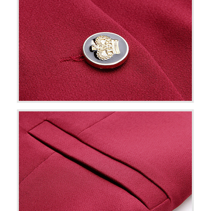 Proljetni i jesenski novi ženski sako 2023 Jednobojni modni uski uredski kratki sako Ženski elegantni ženski sako sako W959