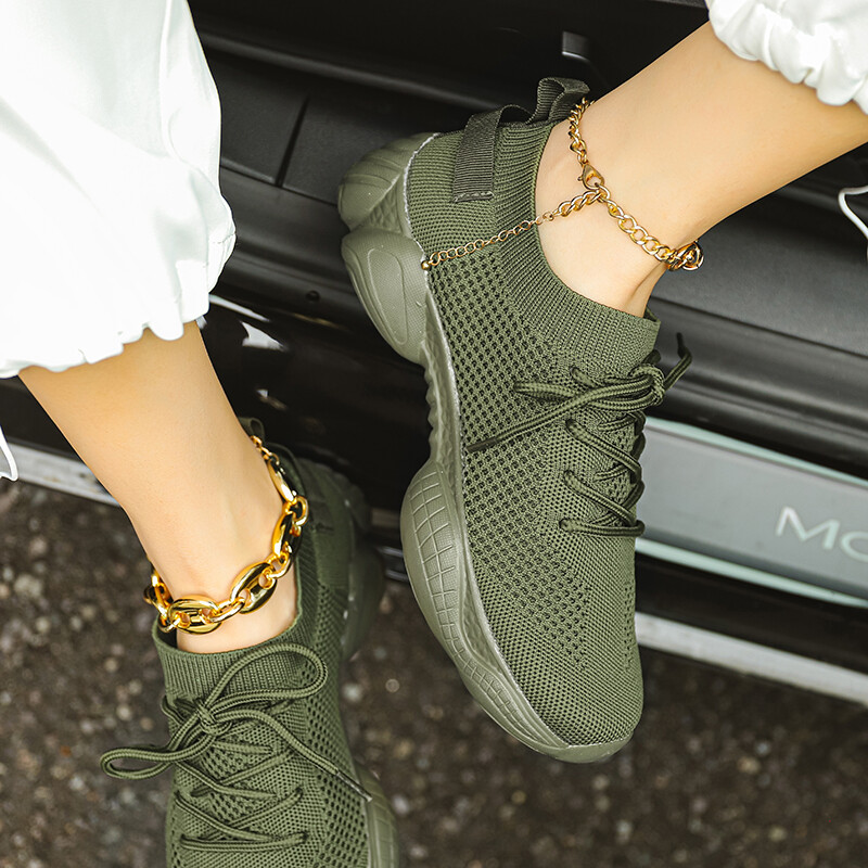 Naiste lamedapõhjalised vabaaja tossud, kerged libisemisvastased pehme põhjaga hingavad vulkaniseeritud tennisekingad naistele 2024