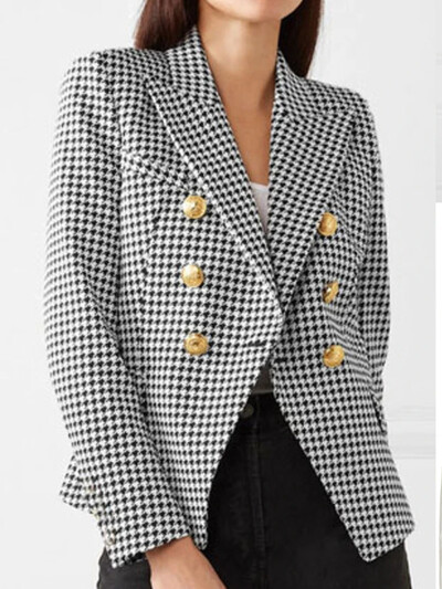 Naiste bleiser, 2023. aasta sügis, uus välisriietus, kontorimood, kaherealised bleiserid, vabaaja pikkade varrukatega naiste top