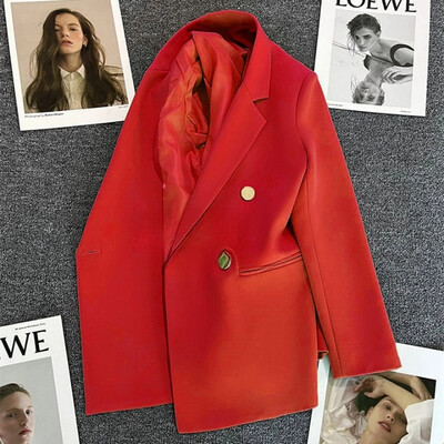 Bomboane verde prajit stradă costum mic jachetă femei, primăvară și toamnă noua versiune coreeană de celebritate de Internet temperament casual