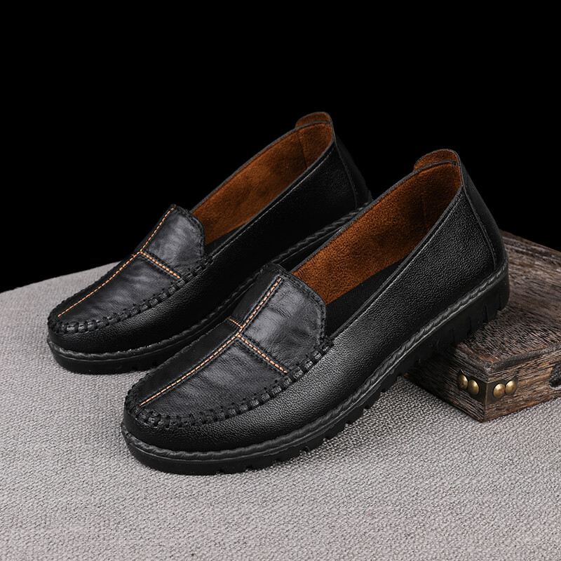 Vasaros moteriški laisvalaikio batai Odos dizainerio moteriški sportbačiai Moteriški batai Lengvi mamos mokasinai Zapatos Mujer