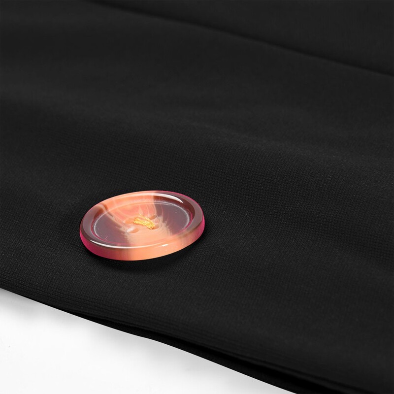 Femei, solide, buzunare deschise în față, cardigan, costum formal, bluză cu mânecă lungă, haină, buzunare deschise în față, jachete elegante cu rever