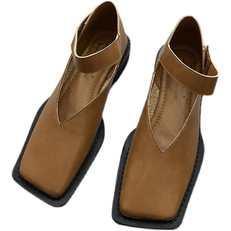 Naiste kingad Nahast kingad, 2022. aasta kevad, uus kandiline varvas, madala kontsaga Mary Jane`i kingad, pumbad, naiste kingad