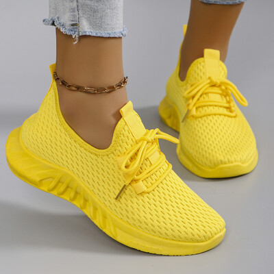 Pantofi sport noi de primăvară, la modă, respirabili, ușoare, anti-alunecare, rezistenți la uzură, pantofi sport casual, pantofi plati