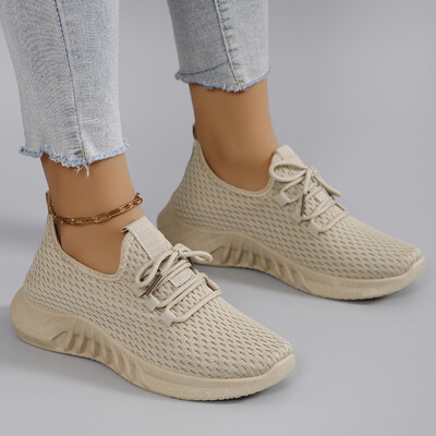 Pantofi sport noi de primăvară, la modă, respirabili, ușoare, anti-alunecare, rezistenți la uzură, pantofi sport casual, pantofi plati